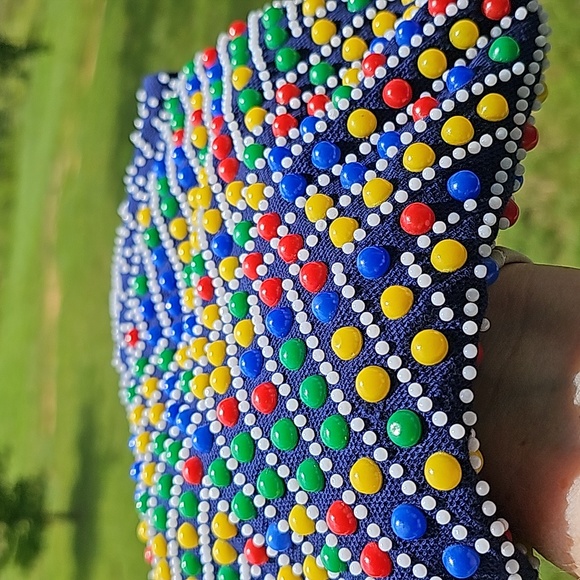 VINTAGE Emson Beaded REVERSIBLE purse - Picture 14 of 15